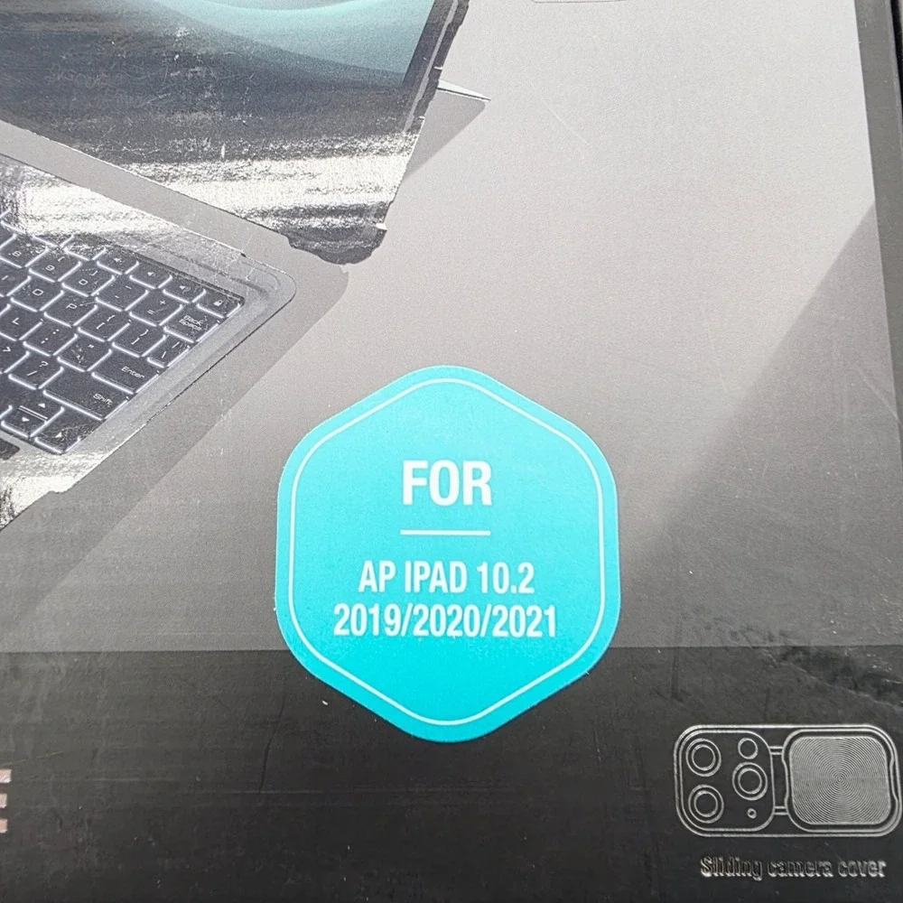 Nillkin Rugged Keyboard Case iPad 9th 8th 7th Gen 10.2 Backlit Detachable